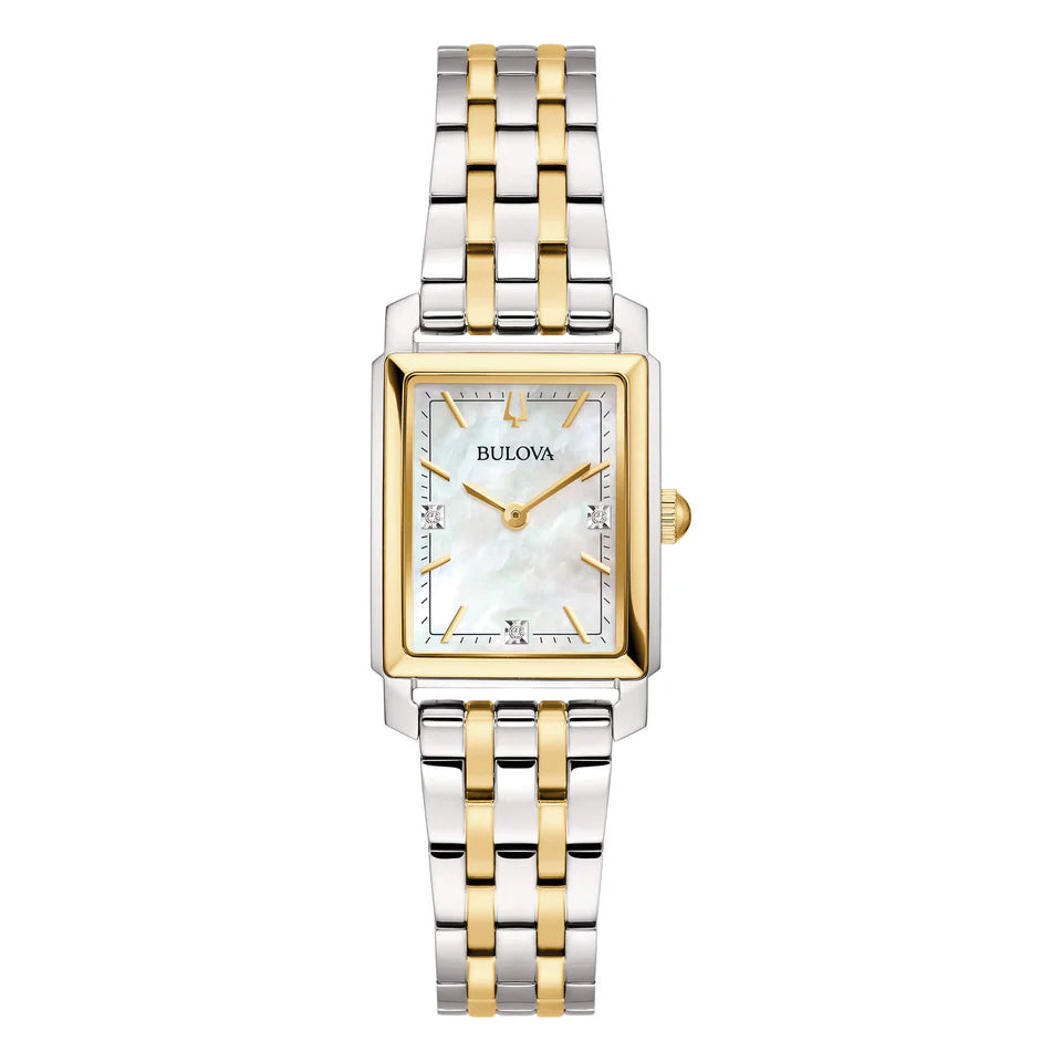 Orologio da donna solo tempo Sutton Tank Ladies Bulova BUL 98P220