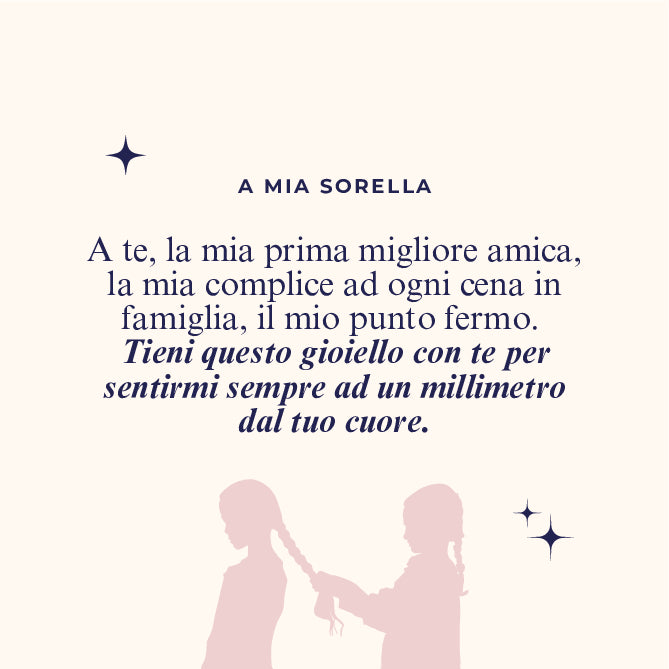 Anello "Luce" – Il Regalo Perfetto per la Sorella
