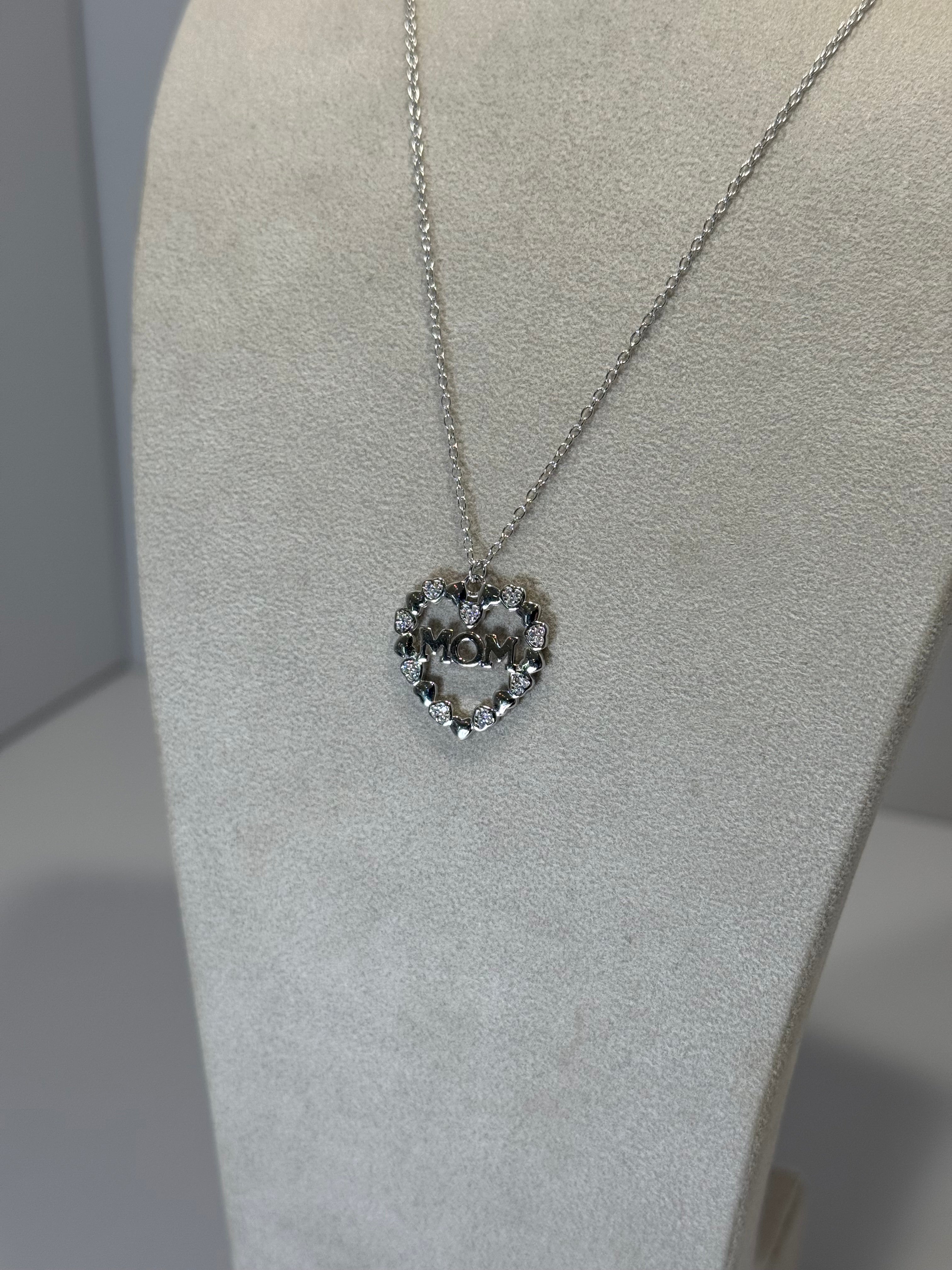 Collana Cuore di Mamma in Argento925 TIZ AMOR 43