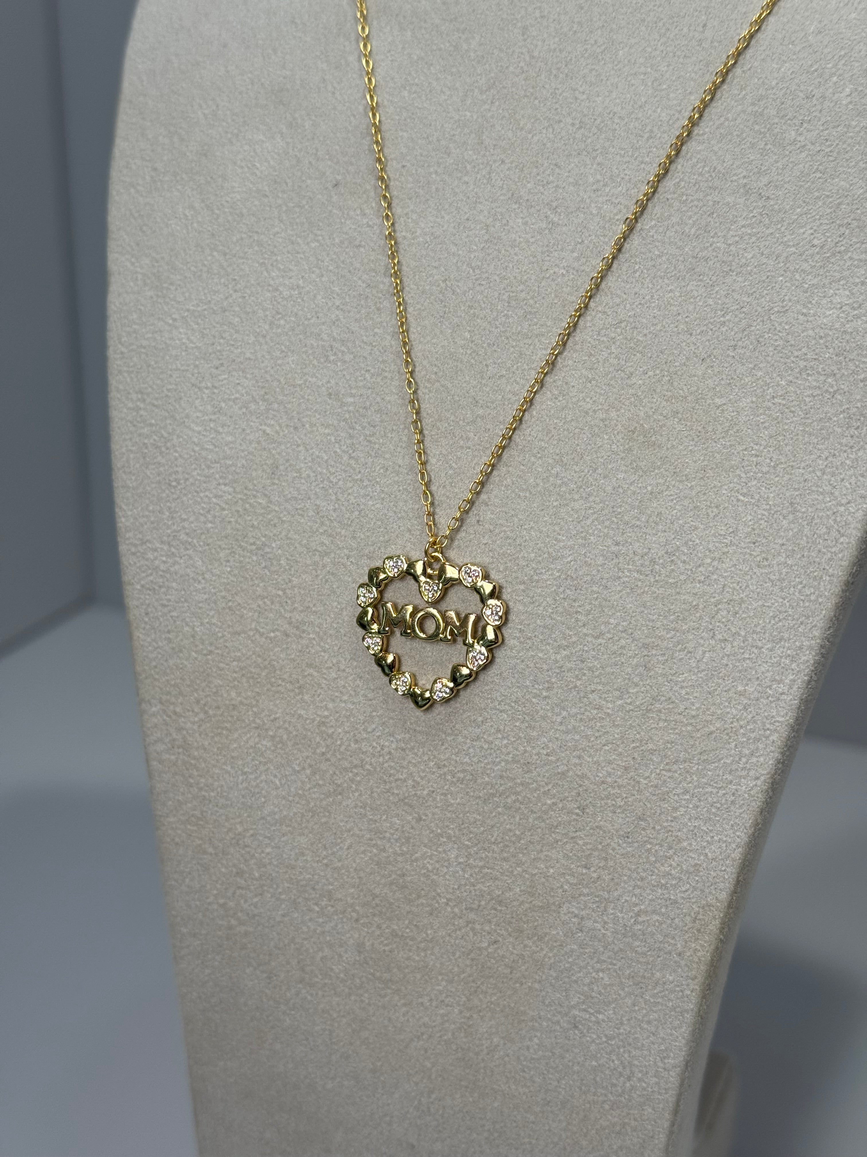 Collana Cuore di Mamma in Argento925 TIZ AMOR 43