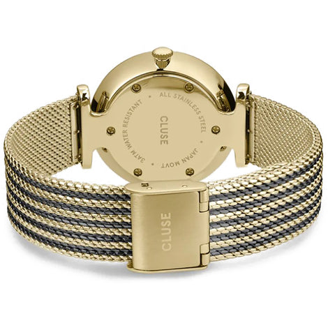 Orologio da Donna Triomphe Mesh Full Gold Cluse CLU CW10401