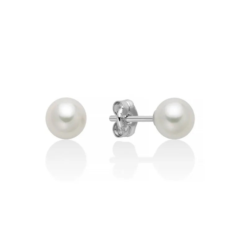Orecchini da Donna Perle in Oro Bianco 9Kt Miluna MIL PPL556BBMX