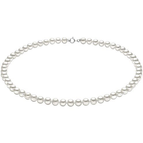 Collana Comete Donna in Oro bianco Perla KFWQ 102 AM