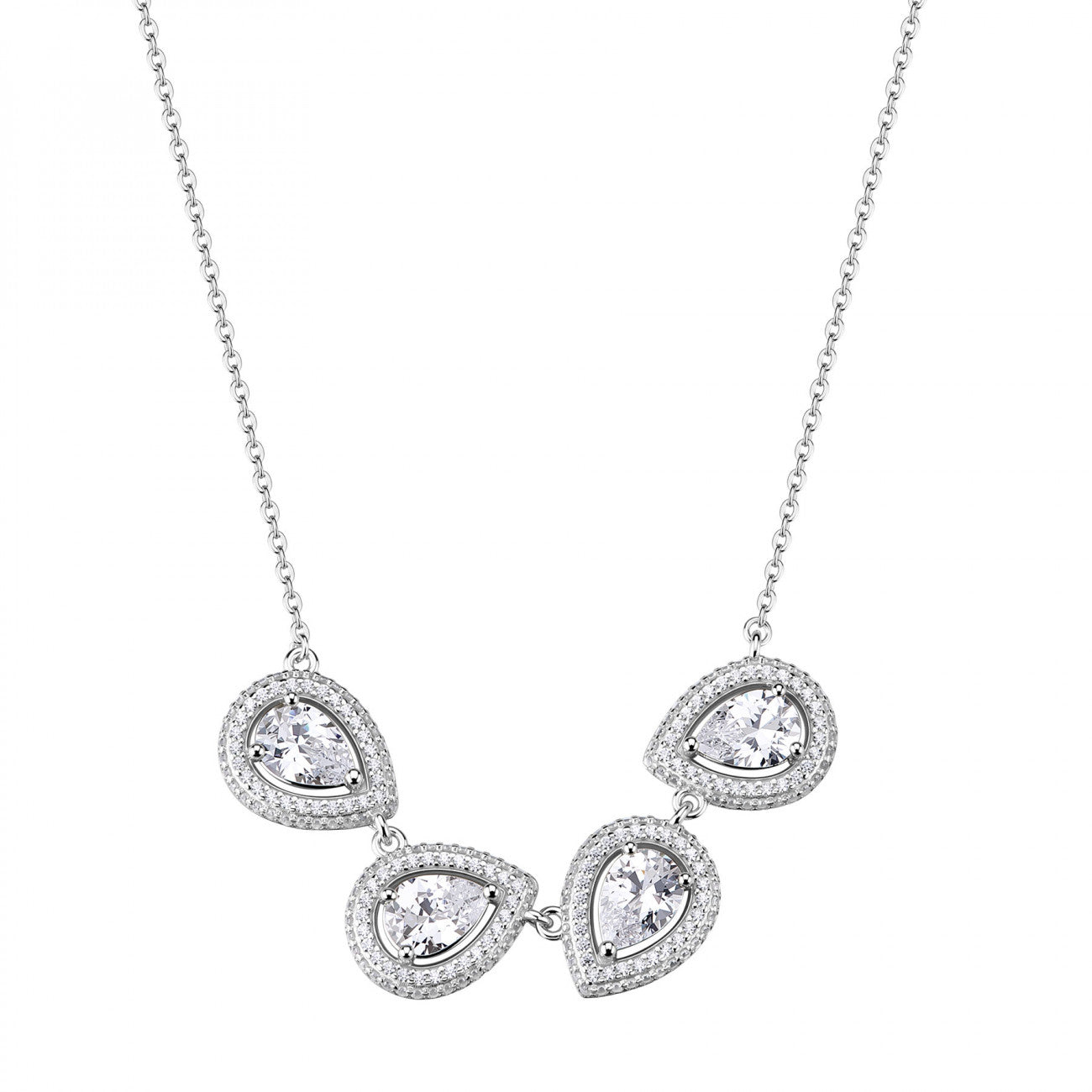 Collana da Donna con Cubic Zirconia Rosato ROS RZAN03