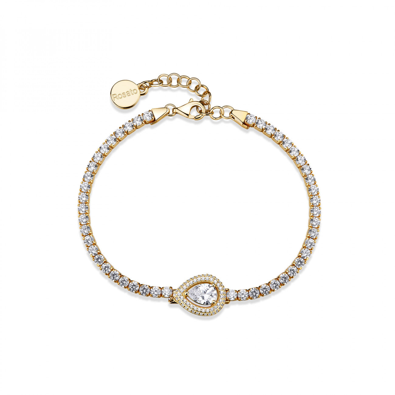 Bracciale da Donna Tennis  Anna in Argento Rosato ROS RZAN14
