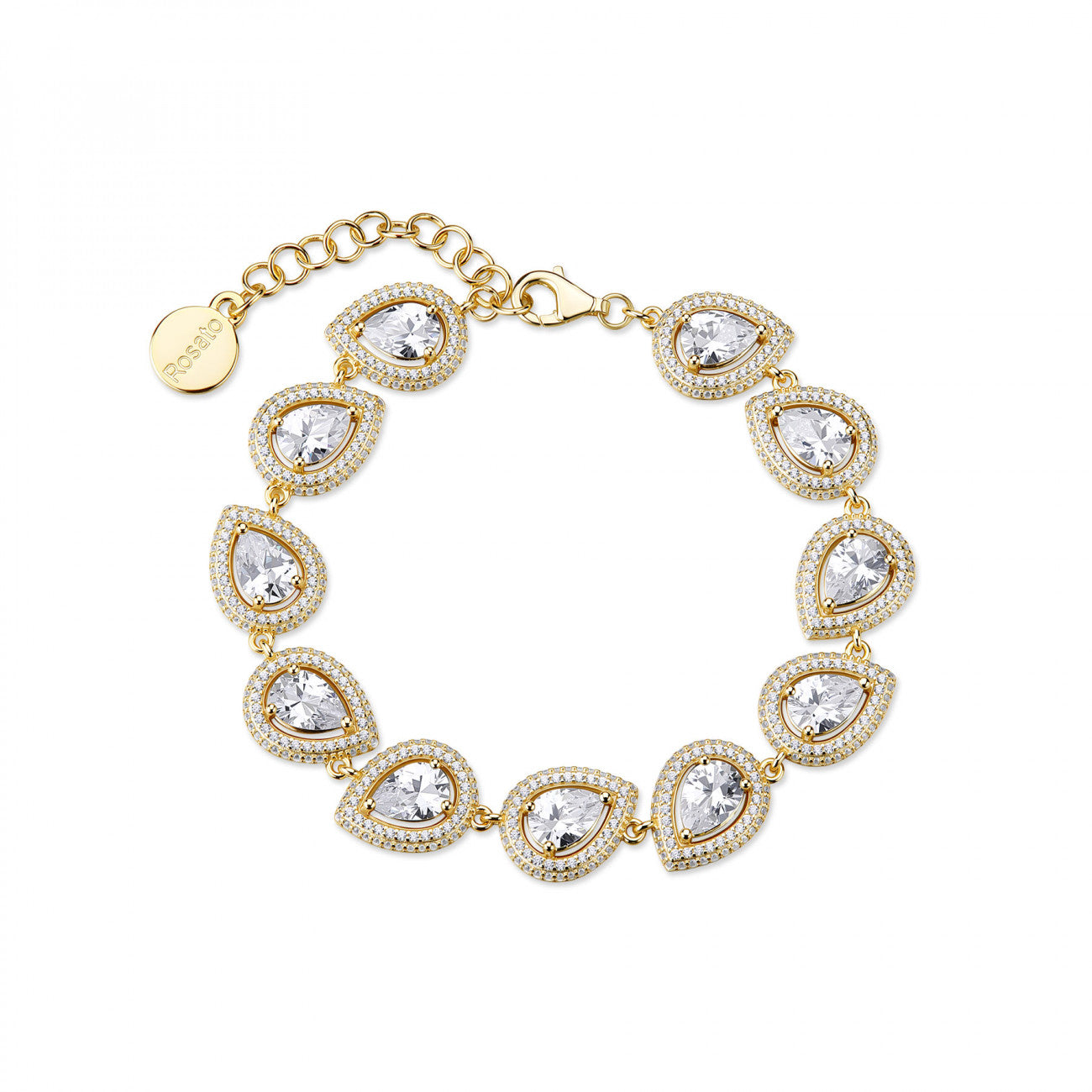 Bracciale da Donna Tennis Anna in Argento Rosato ROS RZAN16