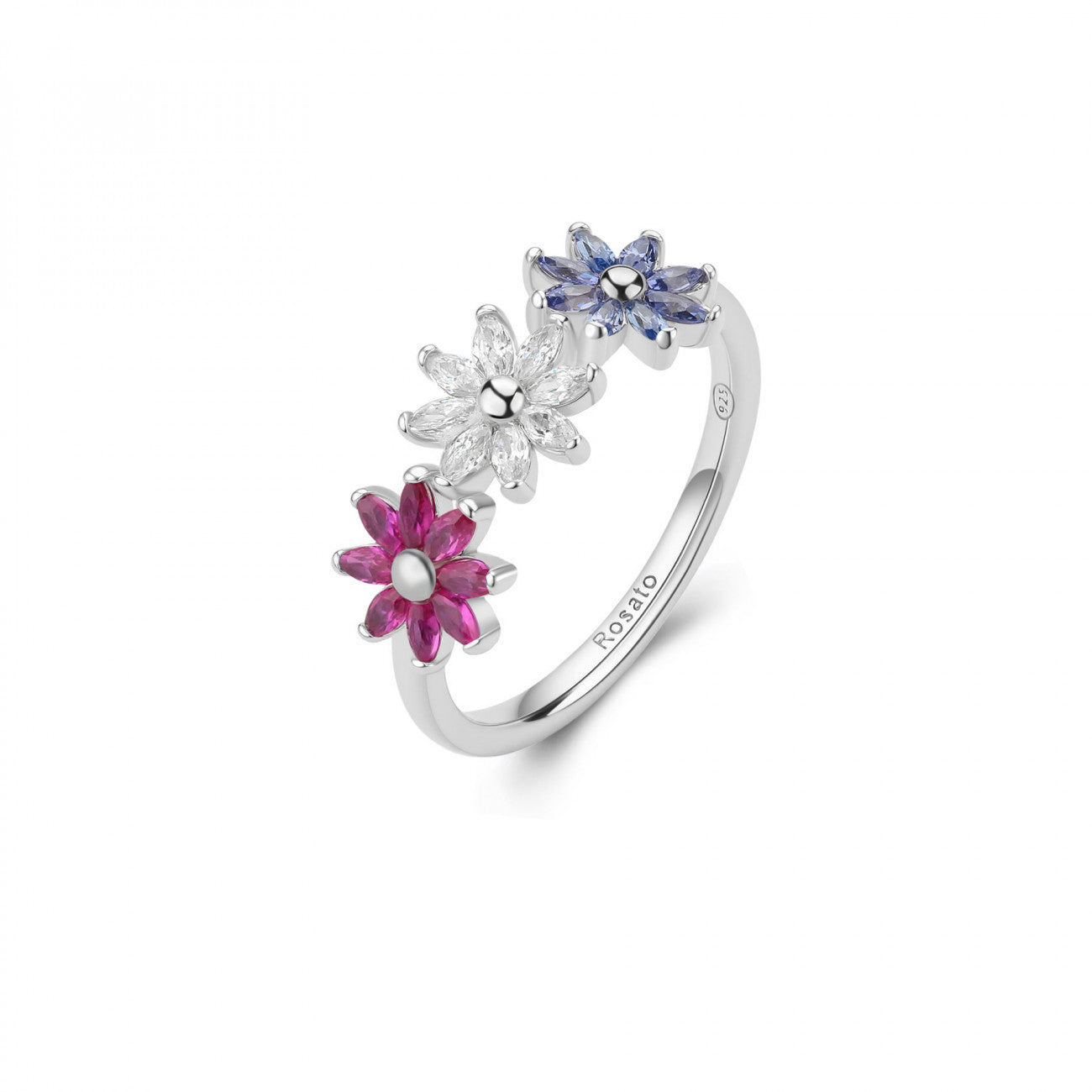 Anello Gaia in argento 925 ROS RZGA81