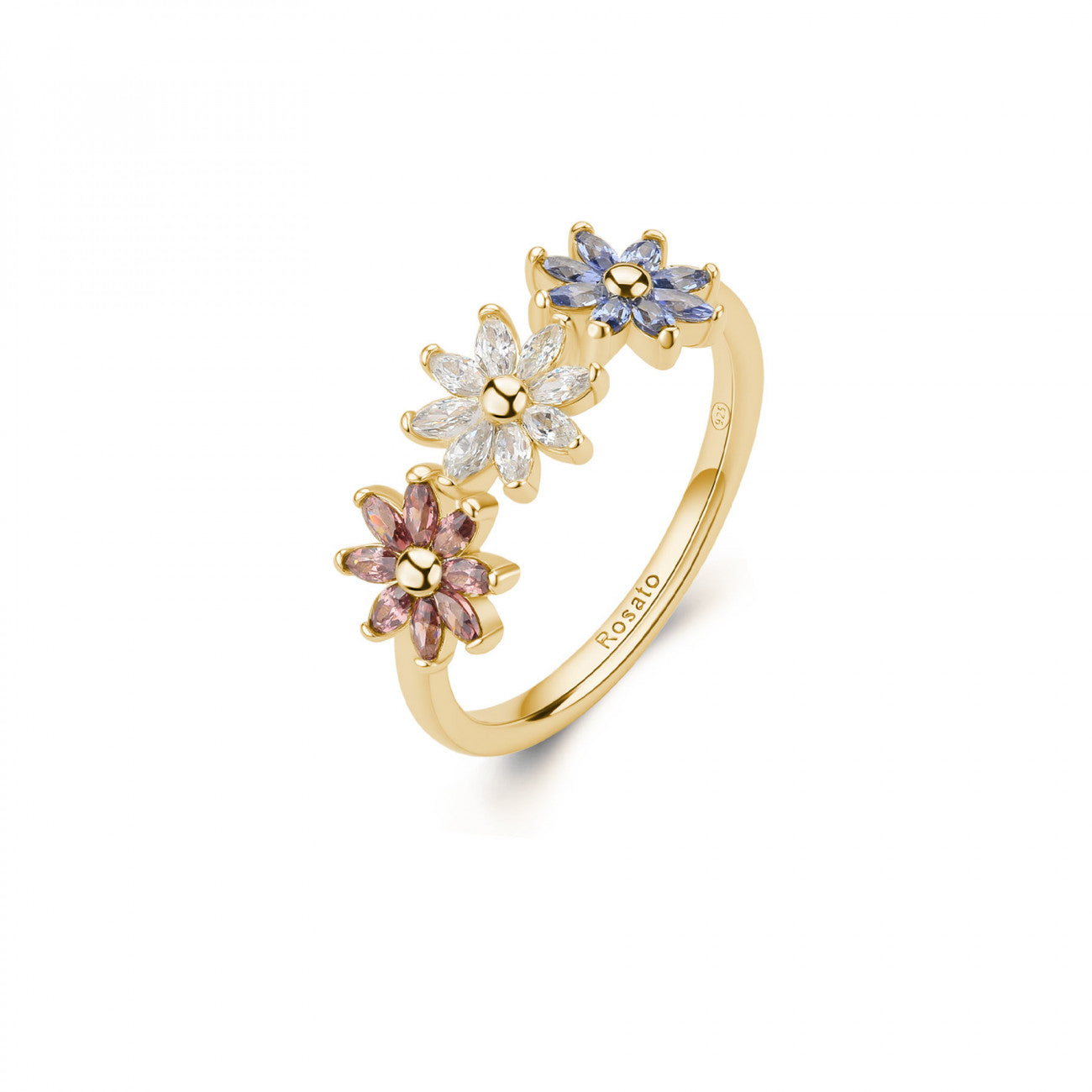 Anello Gaia in argento 925 ROS RZGA82