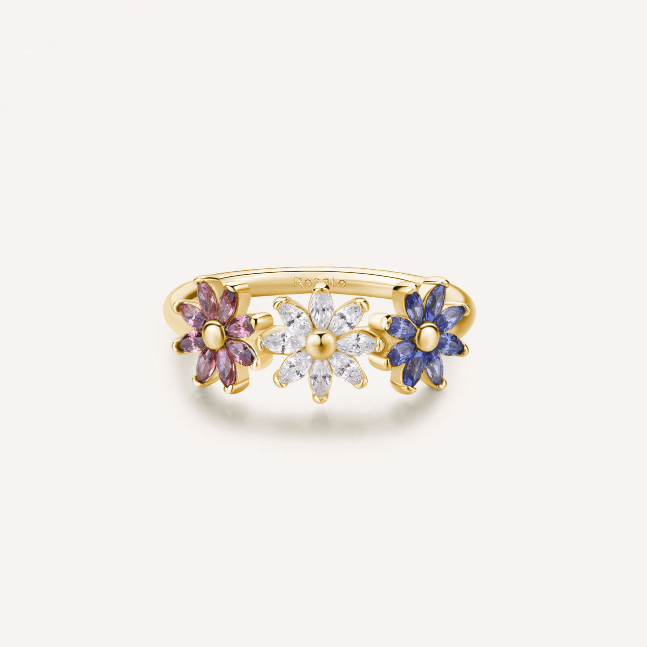 Anello Gaia in argento 925 ROS RZGA82