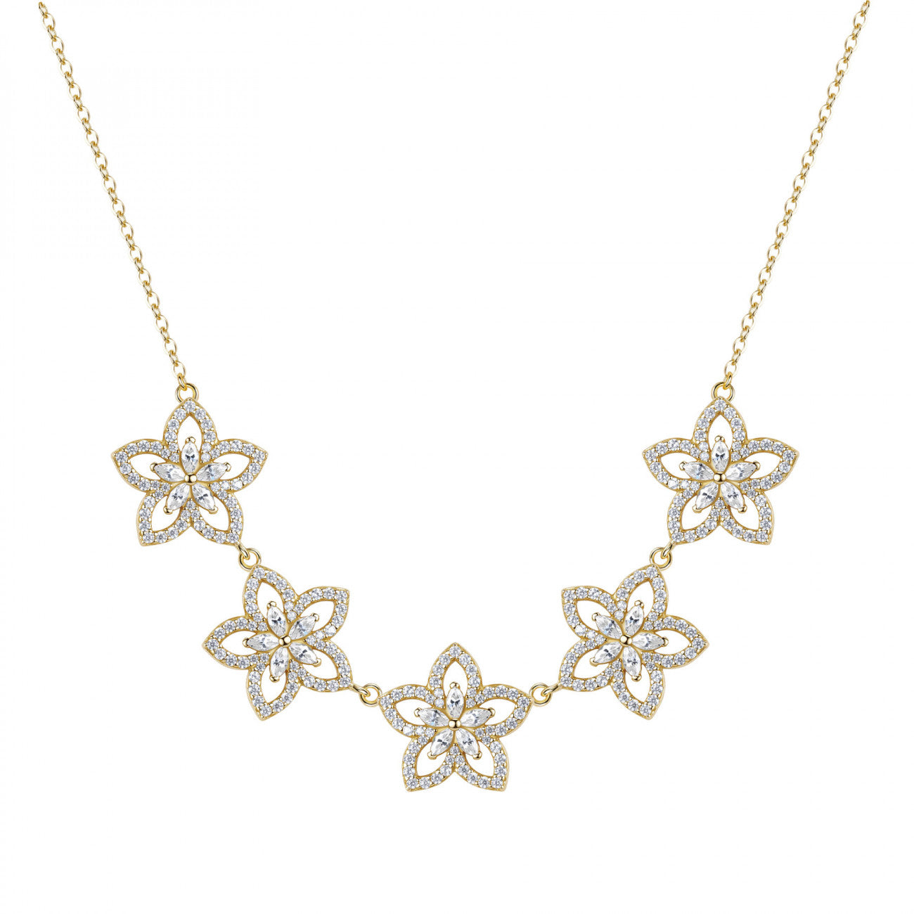 Collana corta da Donna Linea Gaia in Argento 925 Rosato ROS RZGA87