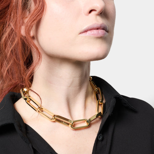 Collana forzatina dorata Unoaerre 1AR 2638